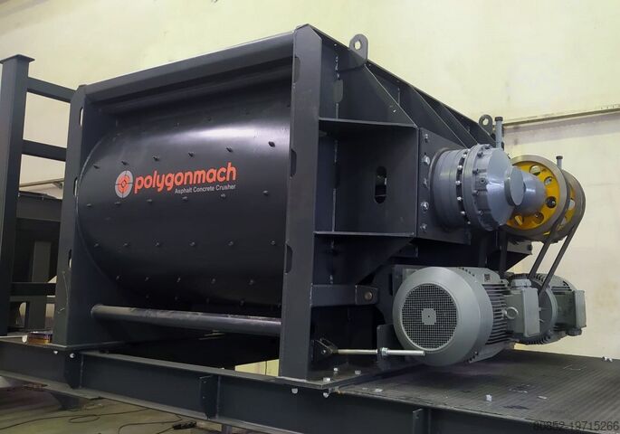 Concrete mixing plant Polygonmach PSC30  30m3 hour stationary concrete batching p...
