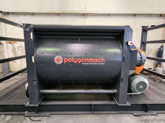 Concrete mixing plant Polygonmach PSC60 60m3 hour stationary type concrete plant