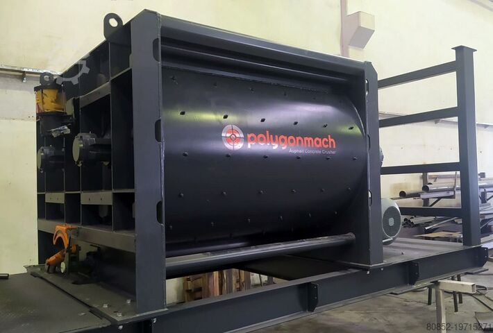 Concrete mixing plant Polygonmach PSC60 60m3 hour stationary type concrete plant