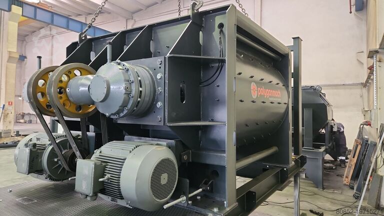 Concrete mixing plant Polygonmach PSC60 60m3 hour stationary type concrete plant