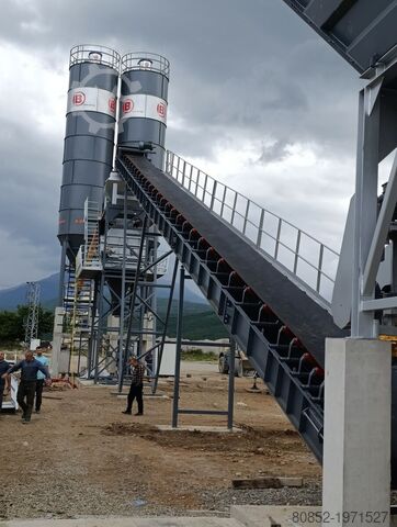 Concrete mixing plant Polygonmach PSC60 60m3 hour stationary type concrete plant