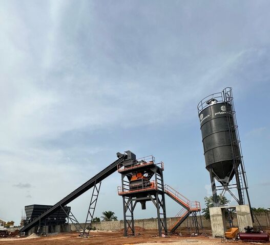Concrete mixing plant Polygonmach PSC240  240m3/hour cpncrete plant