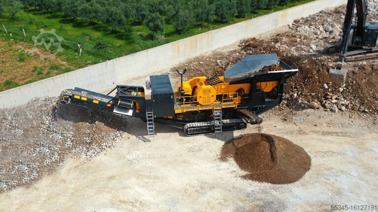 Zerkleinerungseinheit FABO Mobile Brechanlage Mobile Brechanlage | Brecher 300 TPH