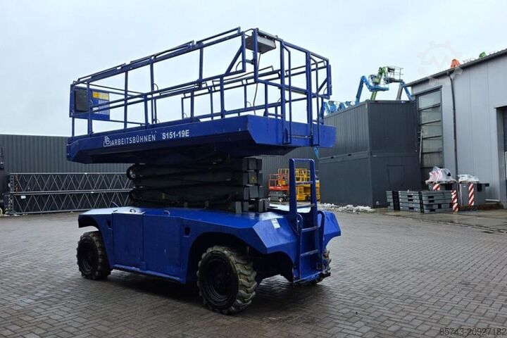 Scissor lift PB LIFT S151-19EGI Electric, 4x4 Drive, 15m Working H