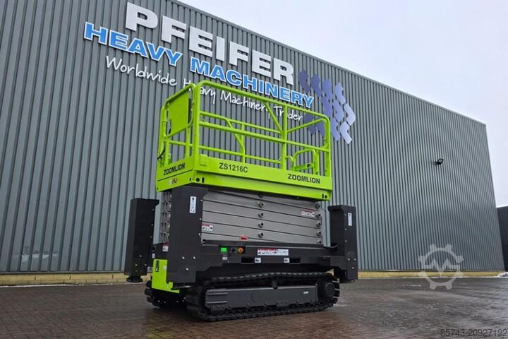 Scissor lift Zoomlion ZS1216C NEW / UNUSED, Valid Inspection, *Guarantee