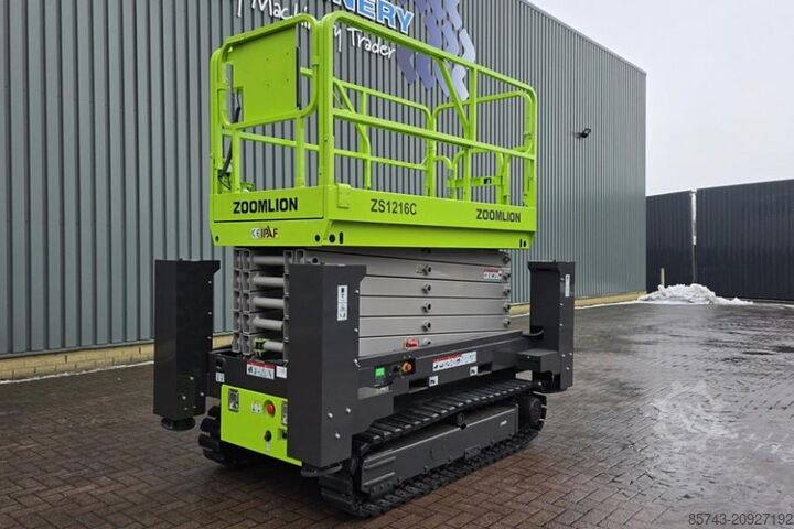 Scissor lift Zoomlion ZS1216C NEW / UNUSED, Valid Inspection, *Guarantee