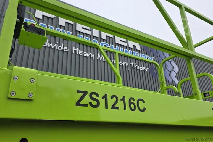 Scissor lift Zoomlion ZS1216C NEW / UNUSED, Valid Inspection, *Guarantee