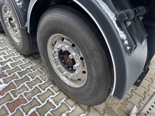 Tipper semitrailer REISCH Alubox-R 26 m³ SAF Alcoa Plane