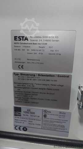 Absaugfilteranlage ESTA NA K 6000