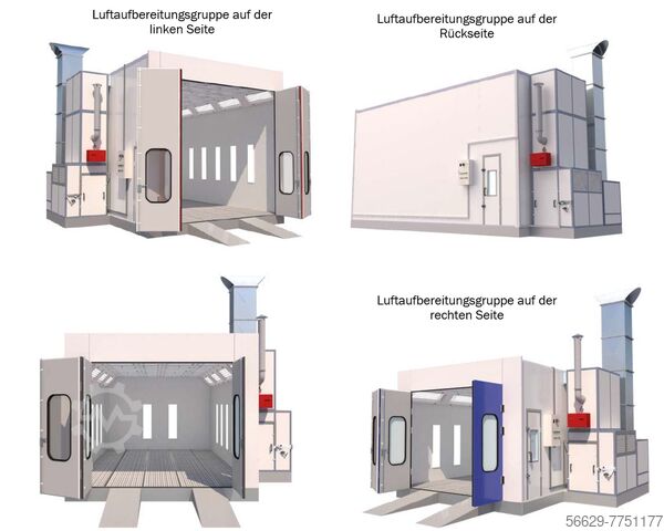 ⭐Wet paint booth & drying system⭐ Proton WETLINE KKF