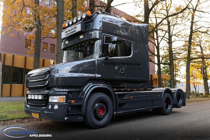 Standard tractor Scania T560 Longline, 6x2 Boogie, Retarder, Torpedo - ...