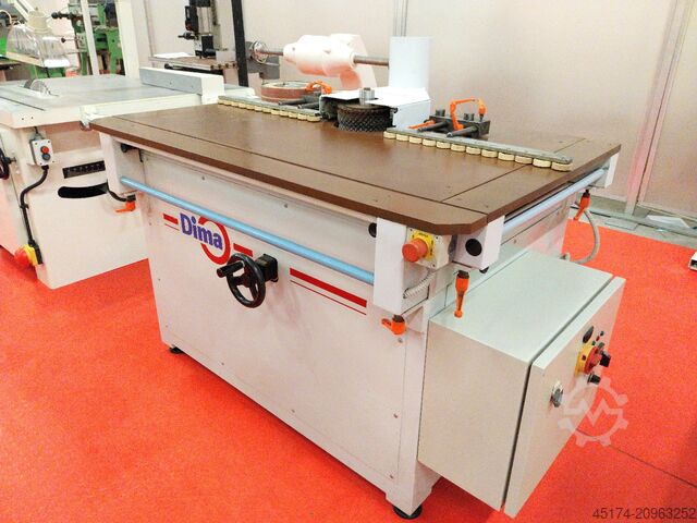 Universal sander for straight and curved DIMA CEFLA KLEIN/S