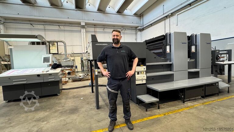 Bogenoffset Heidelberg SM102-2 colori P