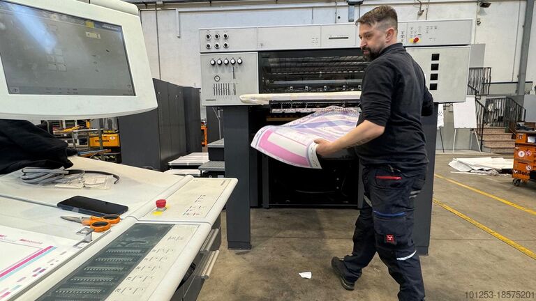 Bogenoffset Heidelberg SM102-2 colori P