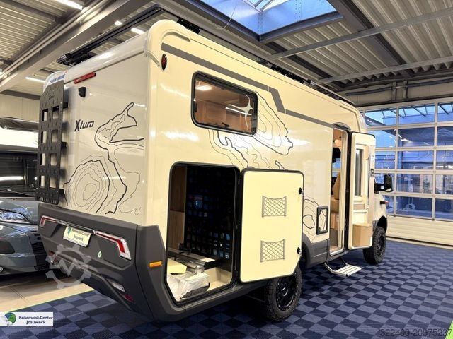 Semi-integrated camper EURAMOBIL Xtura 686 EF Timberline Dieselheizung