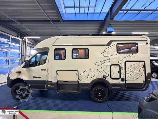 Semi-integrated camper EURAMOBIL Xtura 686 EF Timberline Dieselheizung