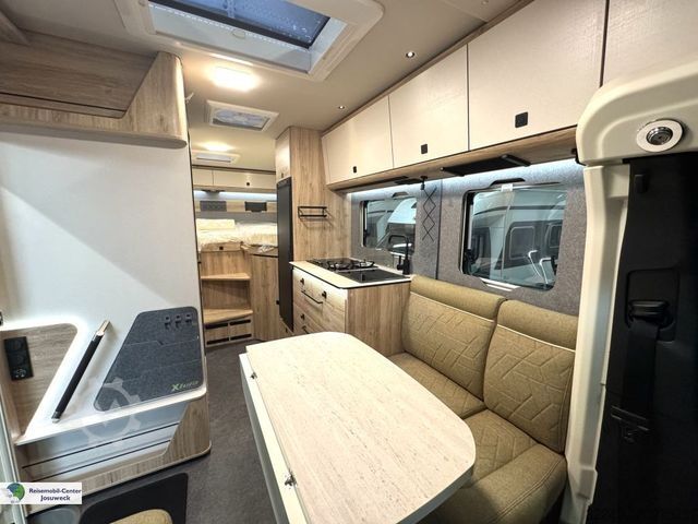 Semi-integrated camper EURAMOBIL Xtura 686 EF Timberline Dieselheizung