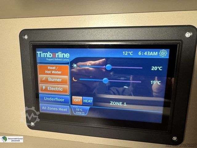 Semi-integrated camper EURAMOBIL Xtura 686 EF Timberline Dieselheizung