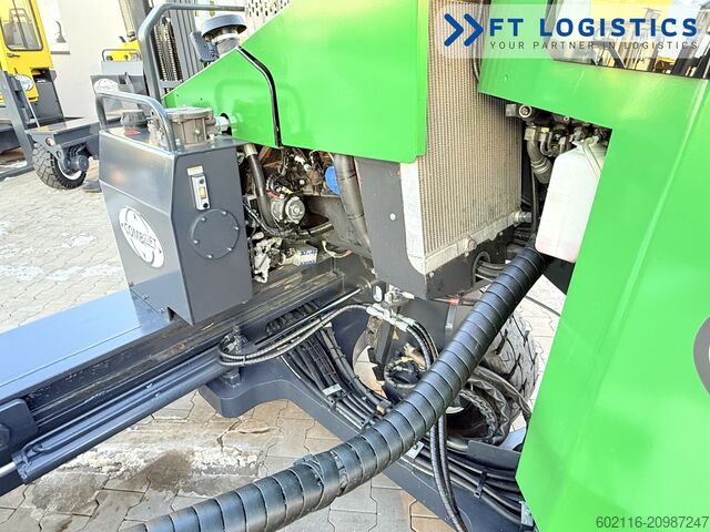 4-way forklift Combilift C4000 GAS TRIPLEX 5550 FREE LIFT CABIN