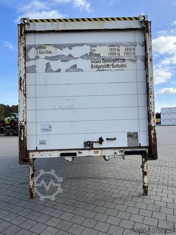 Wechselbrücke mit Kofferaufbau Other BDF Wechselkoffer 7,45 mit Rolltor
