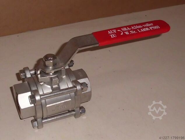 Kugelhahn Innengewinde Edelstahl DN40 R 1 1/2 Zoll