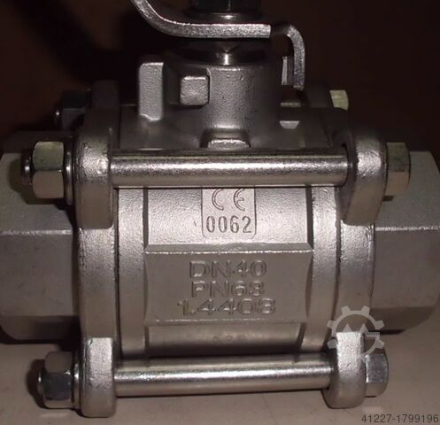 Kugelhahn Innengewinde Edelstahl DN40 R 1 1/2 Zoll