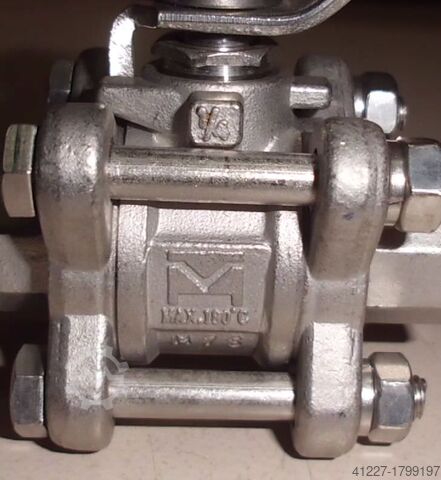 Kugelhahn Innengewinde Edelstahl DN8 R 1/4 Zoll