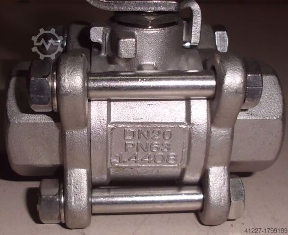 Kugelhahn Innengewinde Edelstahl DN20