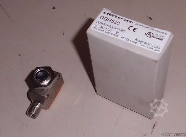 Reflexionslichtschranke IFM OHG580 / OHG-FPKG/US/CUBE