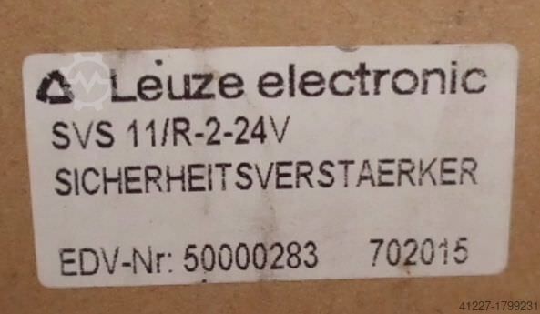 Safety relay Leuze SVS11/R-2-24V