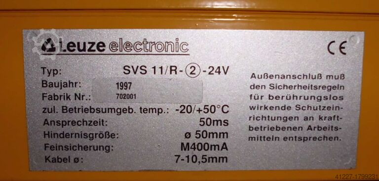 Safety relay Leuze SVS11/R-2-24V