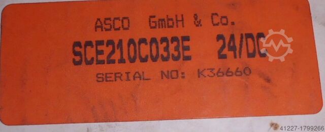 Magnetventil Asco 3/8 Zoll