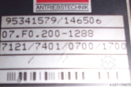 Frequency converter 0.75 kW KEB 07.F0.200-1288