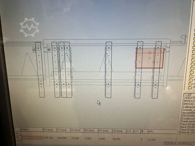 CNC machining center HOLZ-HER eco-master 7120