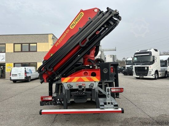 Flatbed truck VOLVO FH 500 6X2 EURO6, RETARDER, PRITSCHE, PALFINGER PK22002-EH