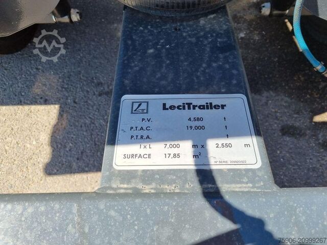 Abrollanhänger / Absetzkipper-Anhänger Lecitrailer PORTE CAISSON