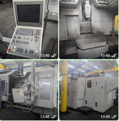 CNC bed milling machine MAHO MH 1600S