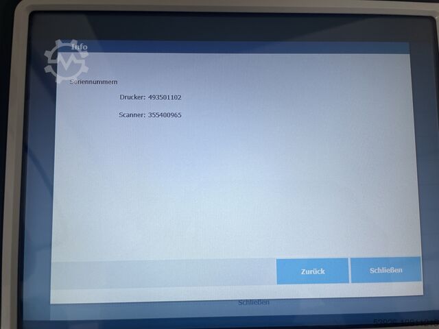 Digital printing machine Canon / Océ ColorWave 3500