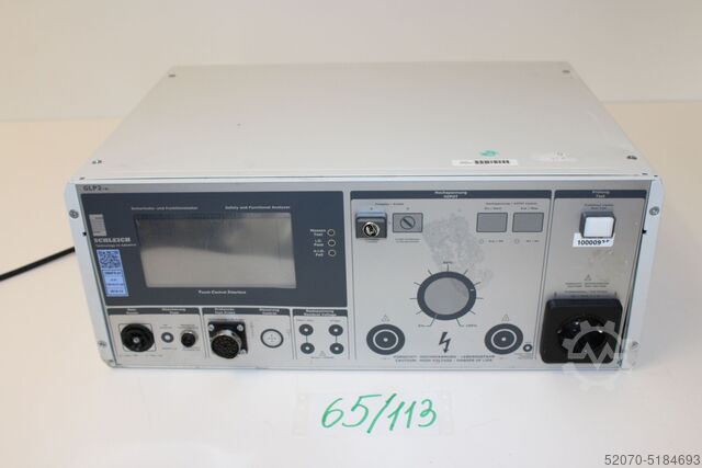 High Voltage Test Hochspannung DC Schleich 65/113 GLP2-e   