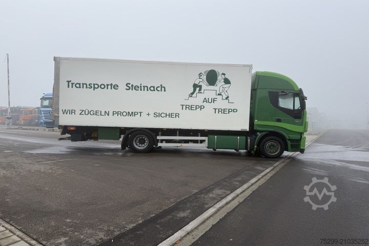 LKW mit Kofferaufbau Iveco 190S42 Stralis 4x2 Koffer/HB / Swiss-Vehicle