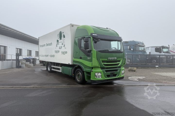 LKW mit Kofferaufbau Iveco 190S42 Stralis 4x2 Koffer/HB / Swiss-Vehicle