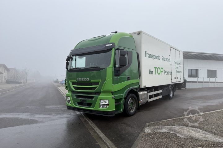LKW mit Kofferaufbau Iveco 190S42 Stralis 4x2 Koffer/HB / Swiss-Vehicle