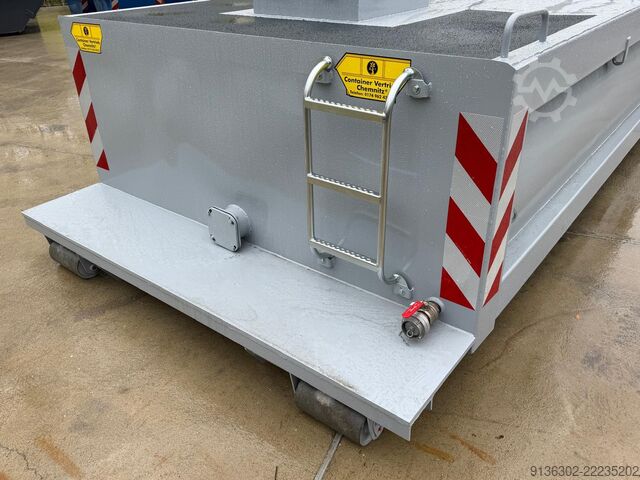 Abrollcontainer Wassertank , Wasserfass Container-Vertrieb-Chemnitz Wassertank Abrollcontainer