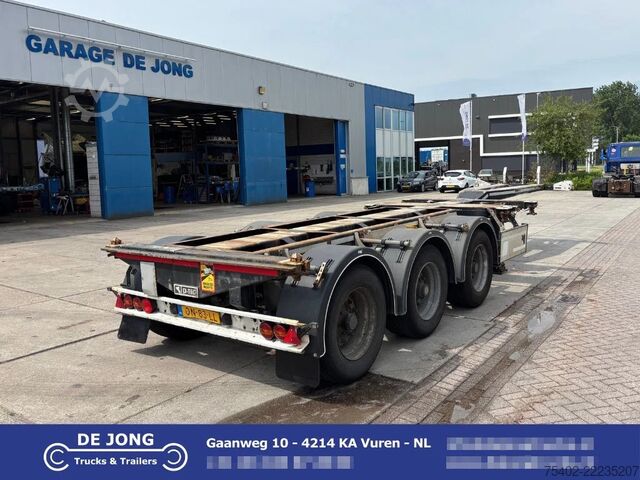 Containertransport D-TEC VCC-01 / 3x Extendable / BPW / 1x Lift Axle