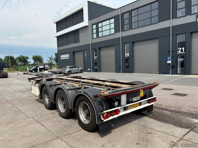 Containertransport D-TEC VCC-01 / 3x Extendable / BPW / 1x Lift Axle