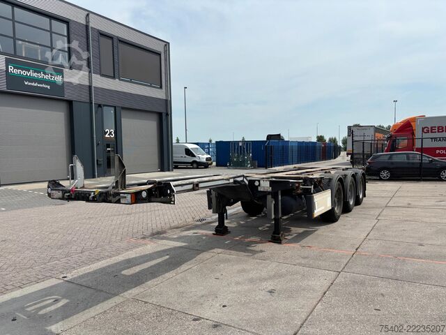 Containertransport D-TEC VCC-01 / 3x Extendable / BPW / 1x Lift Axle