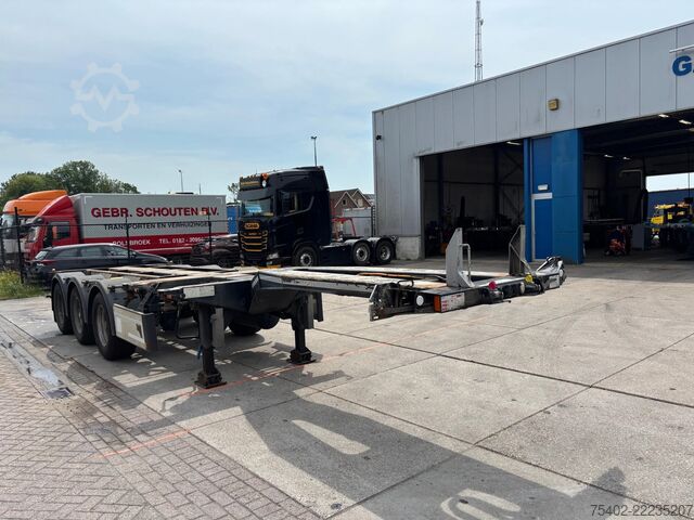 Containertransport D-TEC VCC-01 / 3x Extendable / BPW / 1x Lift Axle