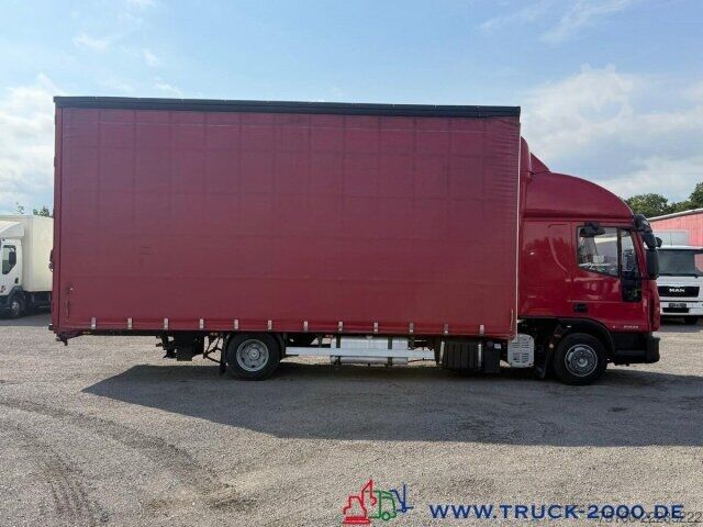 LKW mit Pritsche & Plane Iveco 80E22 Jumbo Schiebeplane L+R Gr. Haus AHK Klima