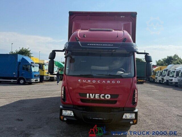 LKW mit Pritsche & Plane Iveco 80E22 Jumbo Schiebeplane L+R Gr. Haus AHK Klima