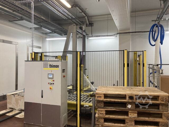 Wrapping machine, packaging machines THIMON Banderoleuse 5 Faces SWING PRO